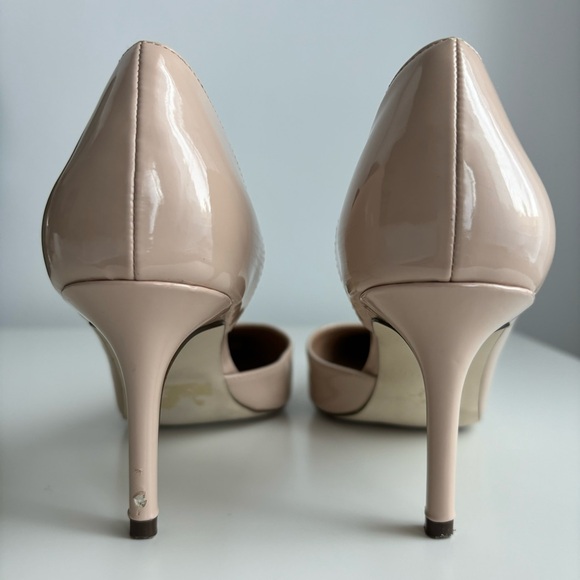 SOLD Beige Pointed-Toe 3” Heels — Size 6 - Picture 6 of 14
